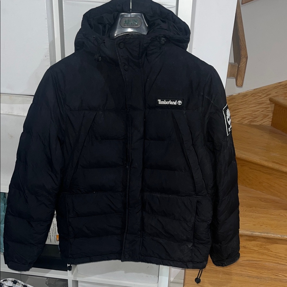 Timberland Midnight Black Hooded Jacket for Men